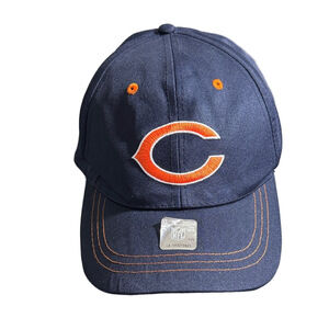 NFL Chicago Bears Versiti Navy and Orange Hat